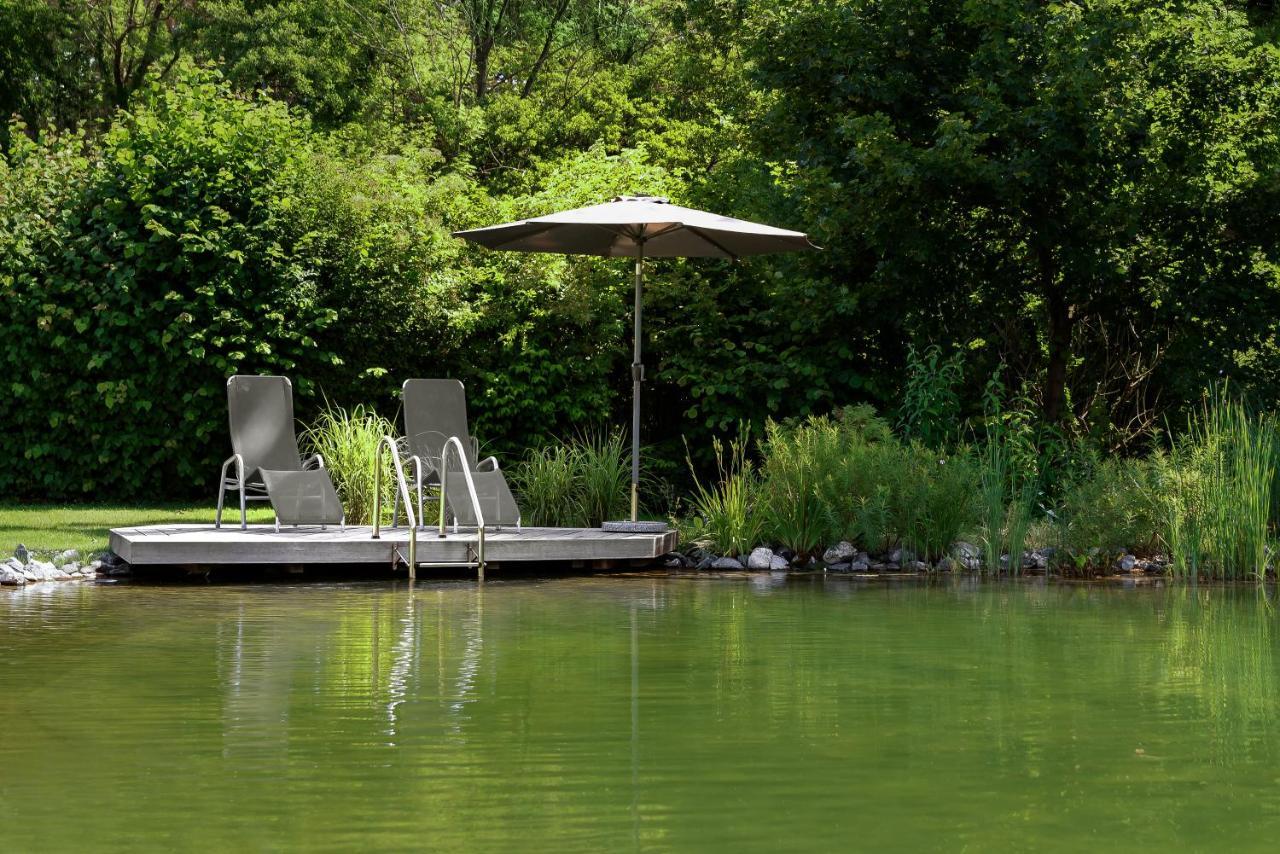 Romantic Wooden Lodge,Sauna,Schwimmteich,Alleinstehend,Absolut Ruhig 黑森奥尔登多夫 外观 照片
